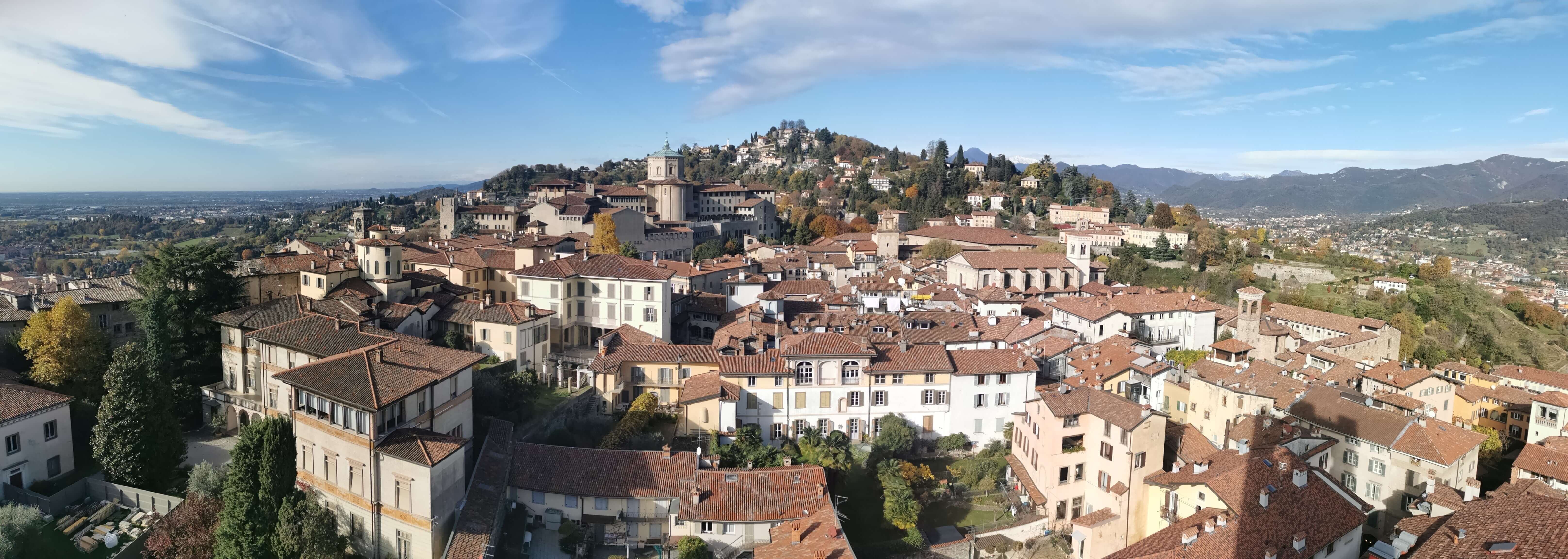 Panoramica di Bergamo 