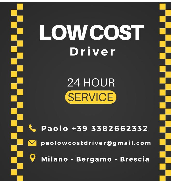 Private Driver Bergamo Brescia Milano